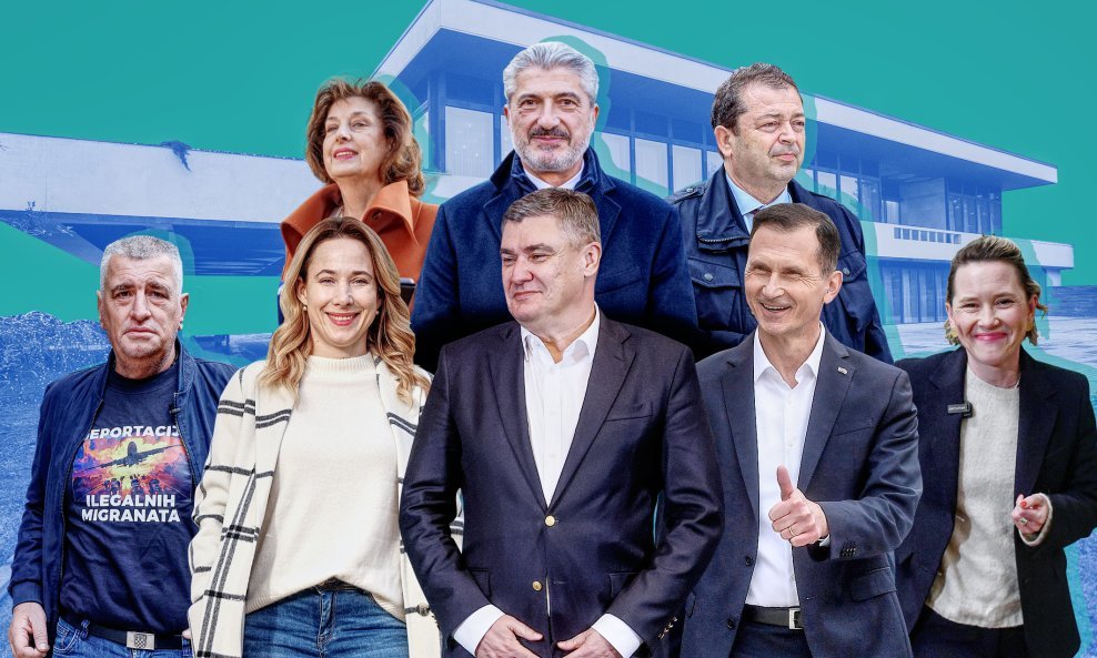 Miro Bulj, Branka Lozo, Marija Selak Raspudić, Niko Tokić Kartelo, Zoran Milanović, Tomislav Jonjić, Dragan Primorac i Ivana Kekin