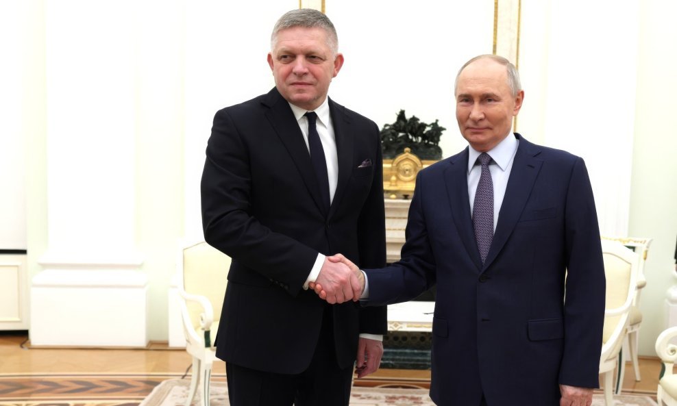 Robert Fico i Vladimir Putin