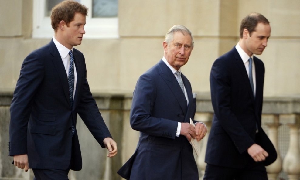 Princ William, Harry i kralj Charles