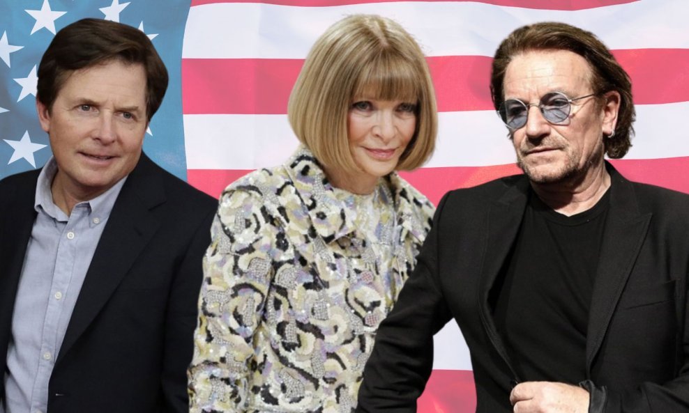 Michael J. Fox, Anna Wintour, Bono Vox