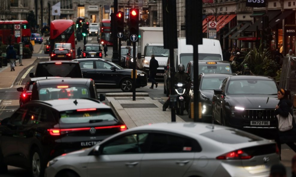 Gužve na londonskim cestama