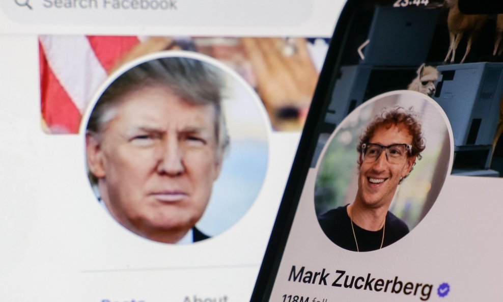 Donald Trump, Mark Zuckerberg