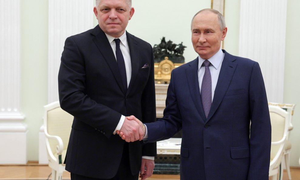 Robert Fico i Vladimir Putin