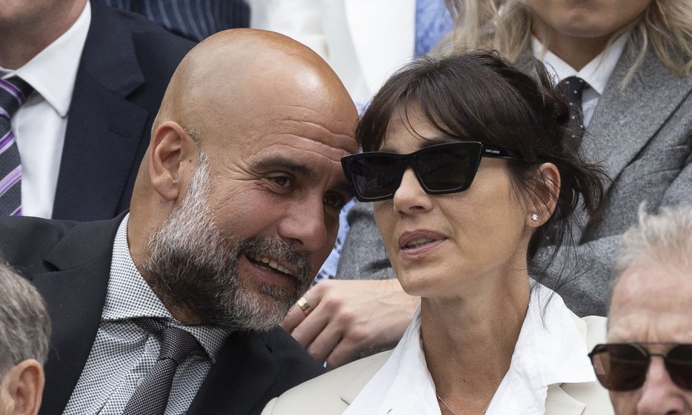 Pep Guardiola i Cristina Serra