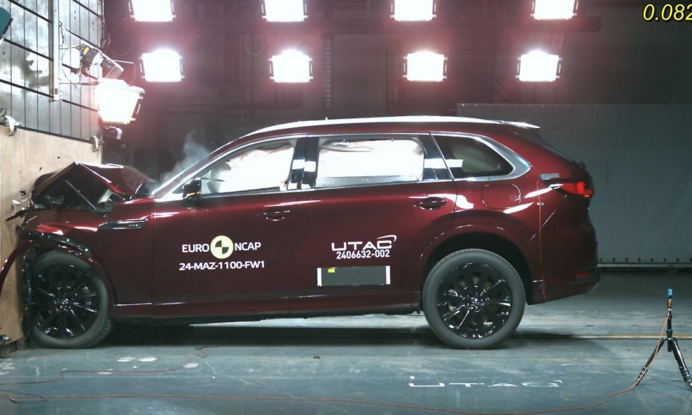 Mazda CX-80 proglašena najboljim velikim SUV-om u svojoj klasi prema Euro NCAP-u