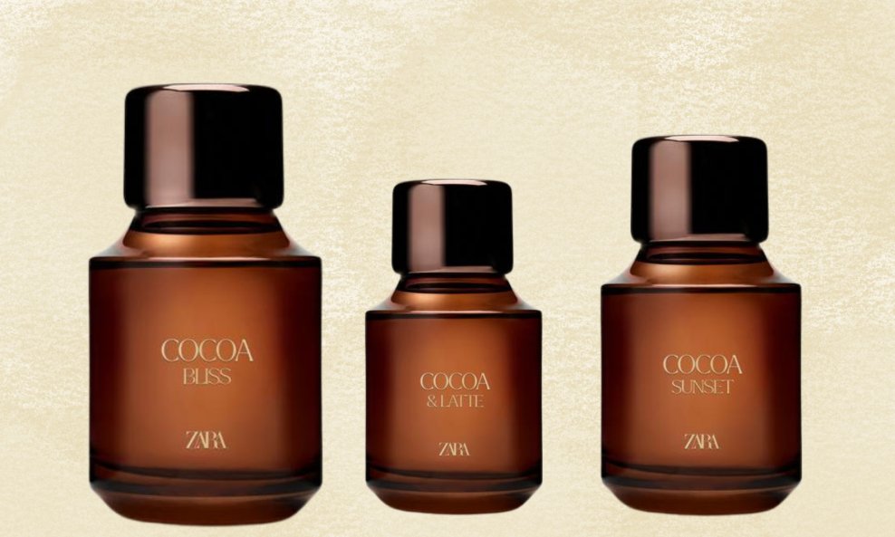 Zara Cocoa Collection donosi tri neodoljiva parfema