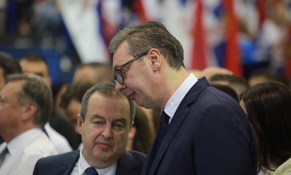 Ivica Dačić i Aleksandar Vučić