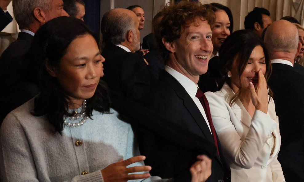 Priscilla Chan, Mark Zuckerberg i Lauren Sanchez