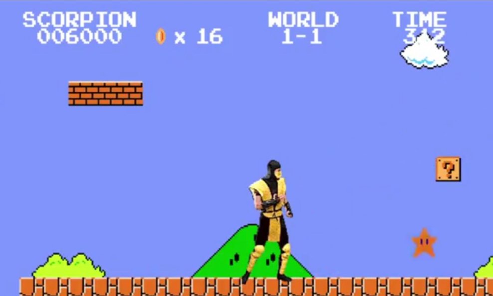 scorpion vs mario