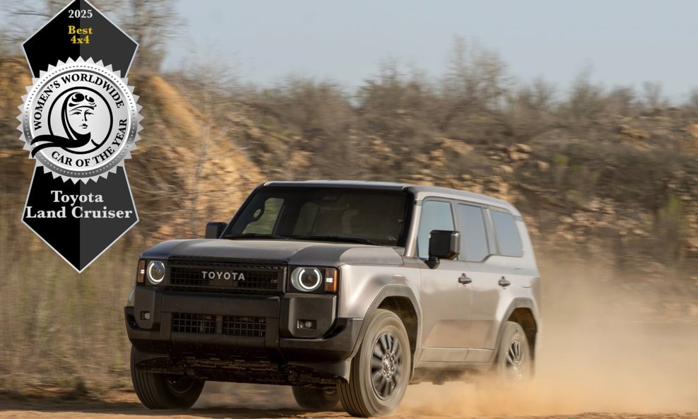 Žene proglasile Toyotu Land Cruiser najboljim terencem