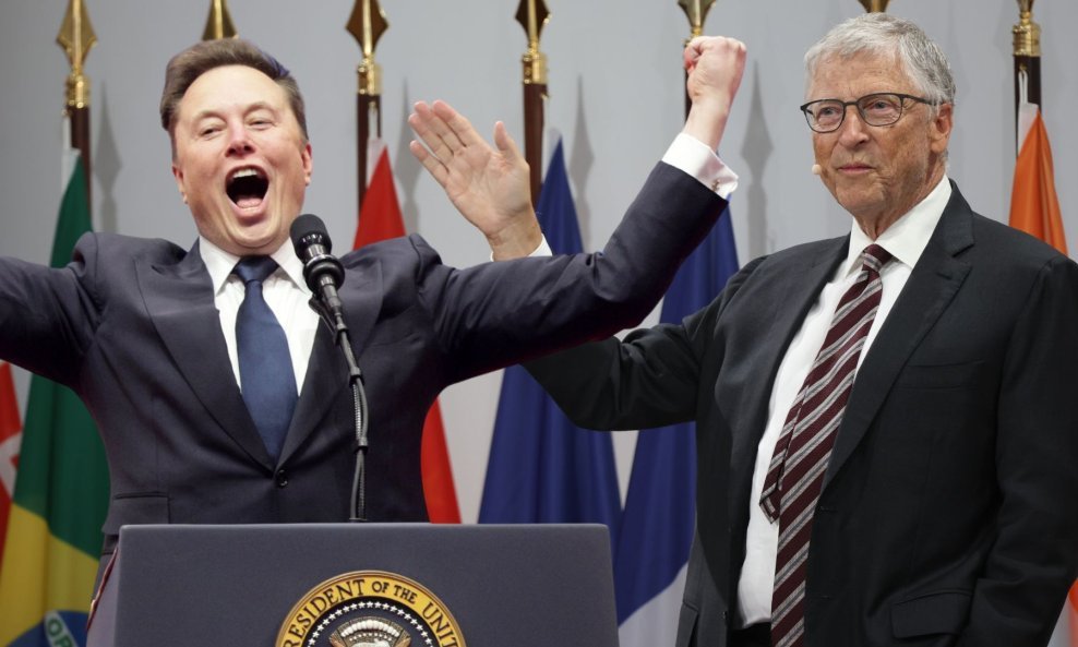 Elon Musk i Bill Gates