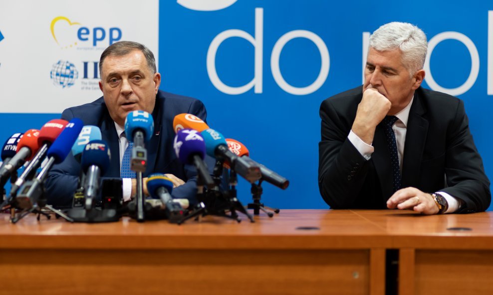 Milorad Dodik i Dragan Čović