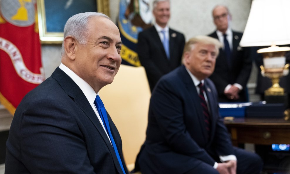 Benjamin Netanyahu i Donald Trump