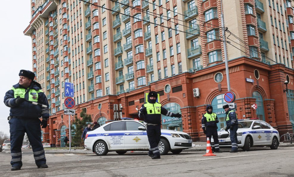 Eksplozija bombe u zgradi u Moskvi