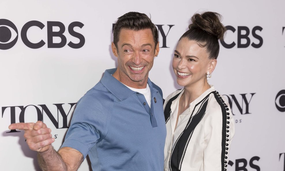 Hugh Jackman i Sutton Foster