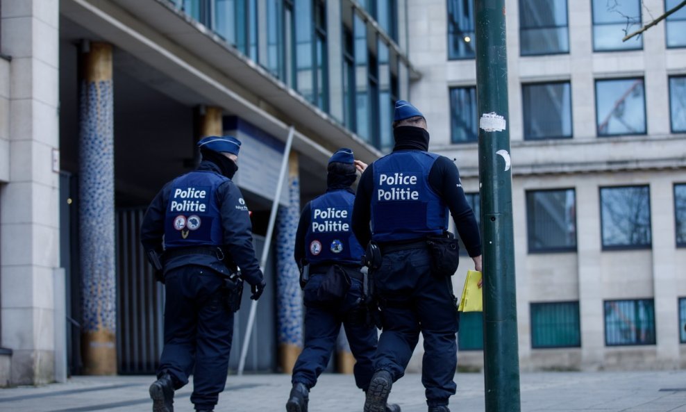 Policija u Bruxellesu