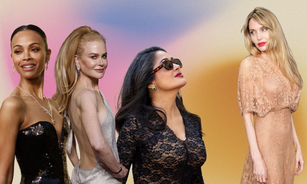 Zoe Saldana, Nicole Kidman, Salma Hayek i Angelina Jolie