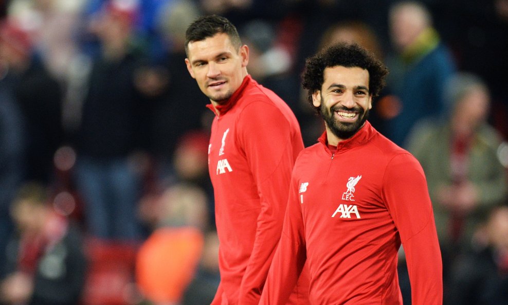 Dejan Lovren i Mohamed Salah