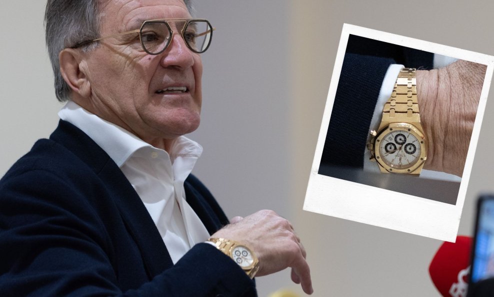 Zdravko Mamić sa skupocjenim satom Audemars Piguet Royal Oak Chronograph