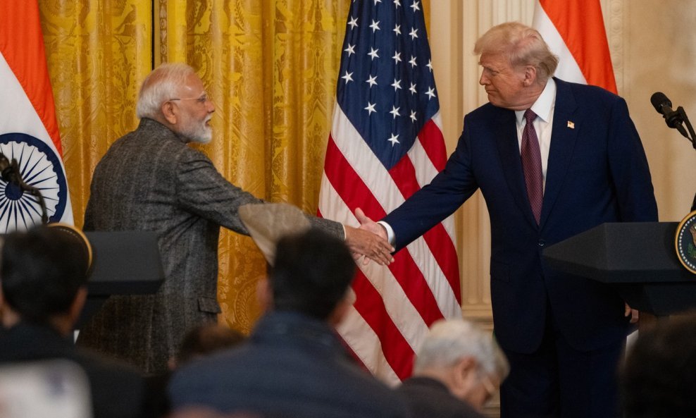 Narendra Modi i Donald Trump