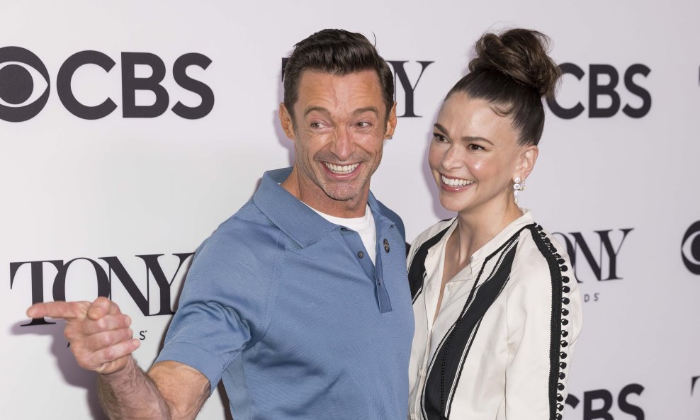 Hugh Jackman i Sutton Foster