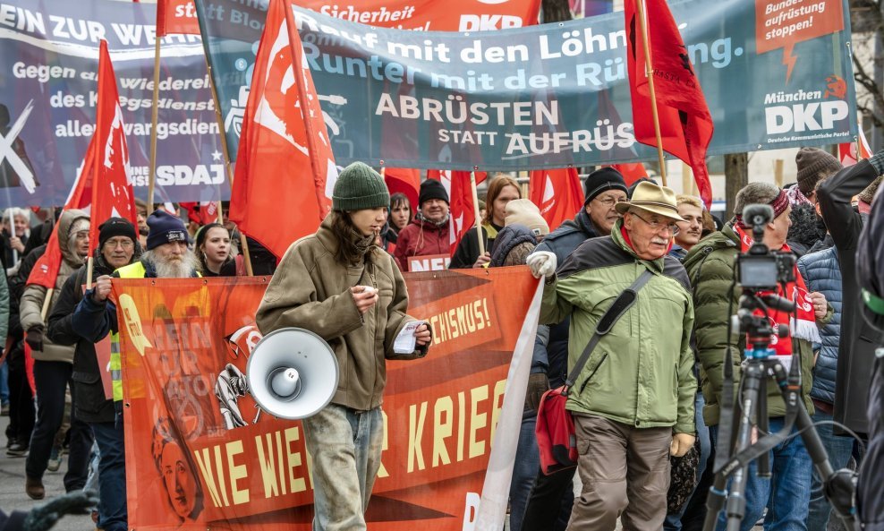 Prosvjedi za vrijeme sigurnosne konferencije u Münchenu