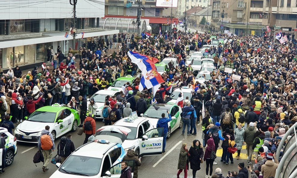 Doček studenata u Nišu