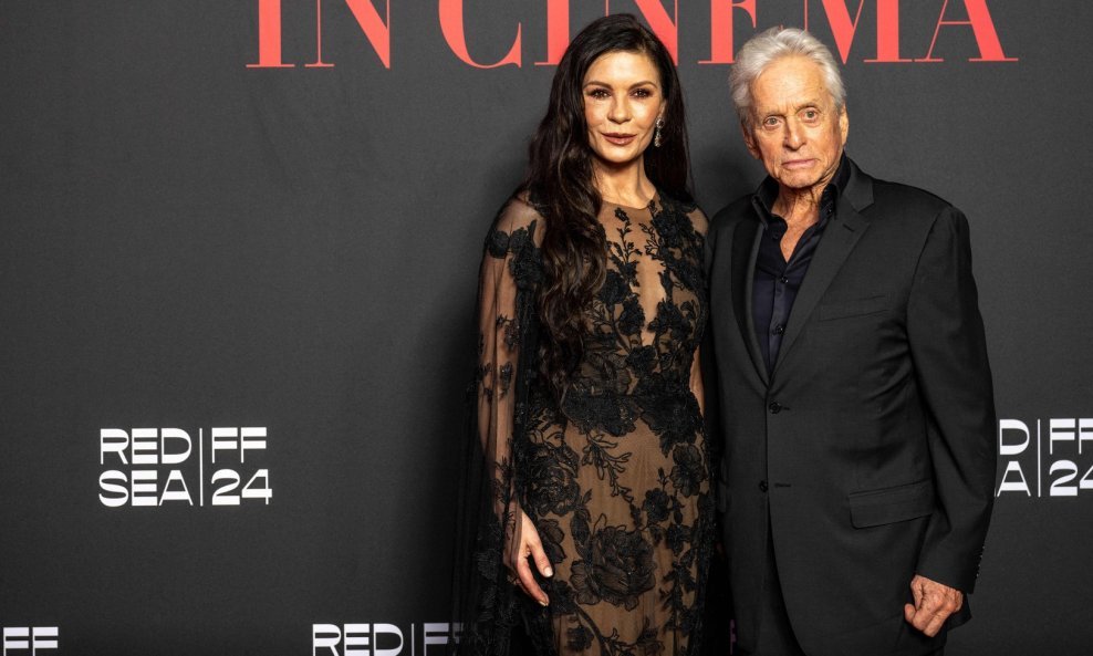 Catherine Zeta-Jones i Michael Douglas