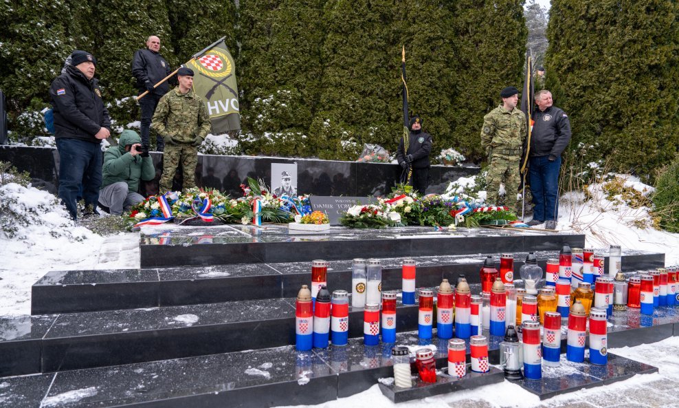 Krivi Put, obljetnica pogibije stožernog brigadira Damira Tomljanovića - Gavrana