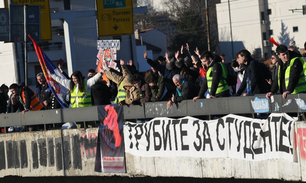 Blokada Autokomande u Beogradu