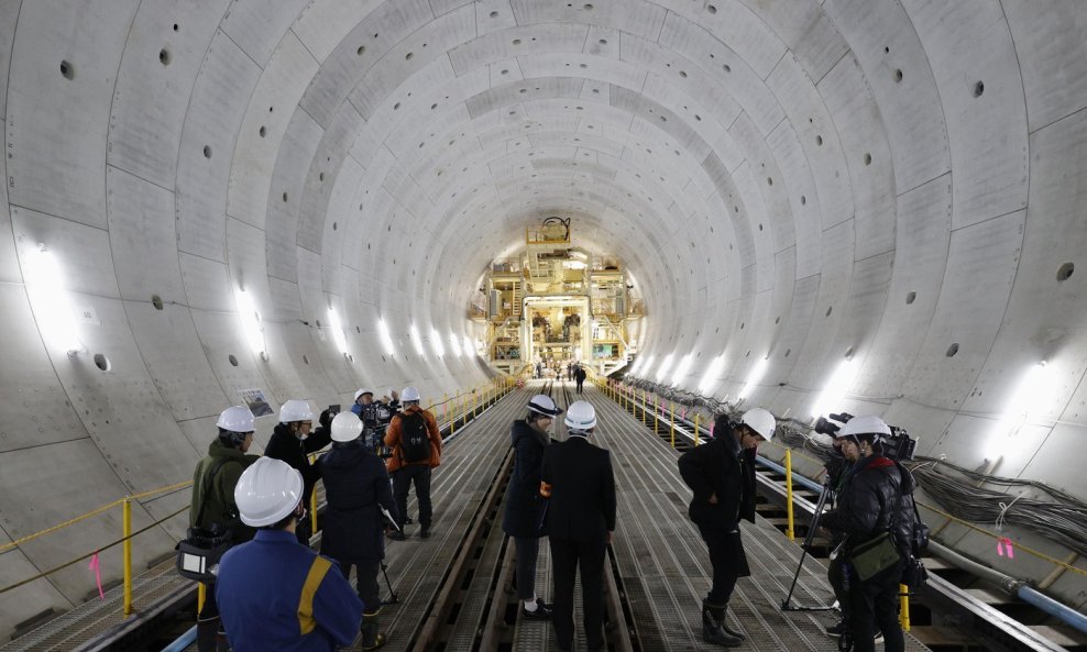 Gradište tunela maglev vlaka