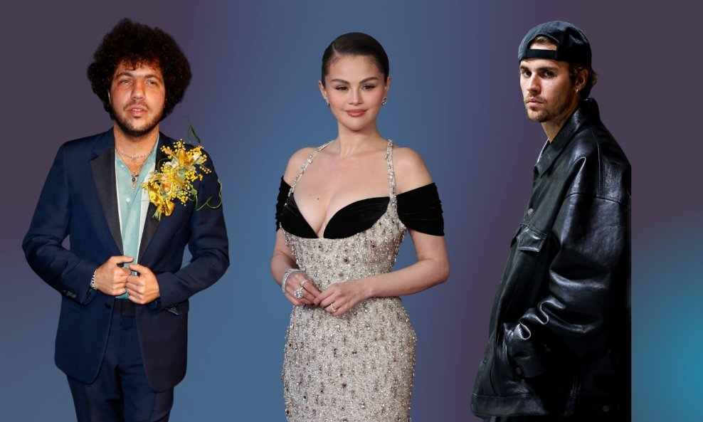 Benny Blanco, Selena Gomez i Justin Bieber