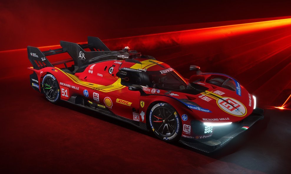 Ferrari 499P Le Mans Hypercar za sezonu 2025