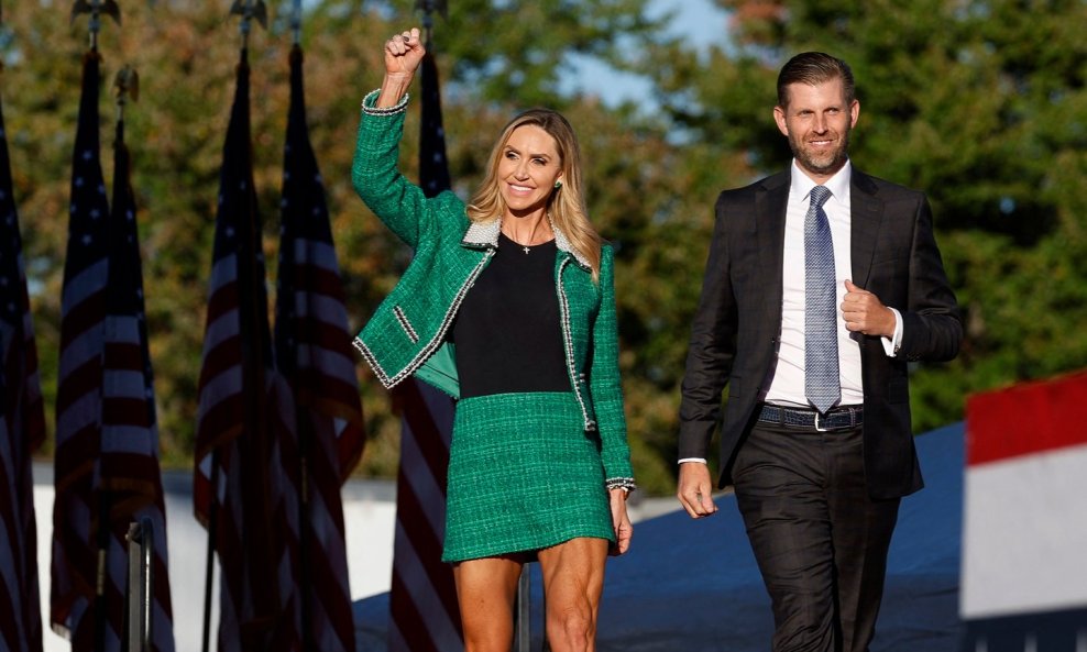 Lara i Eric Trump