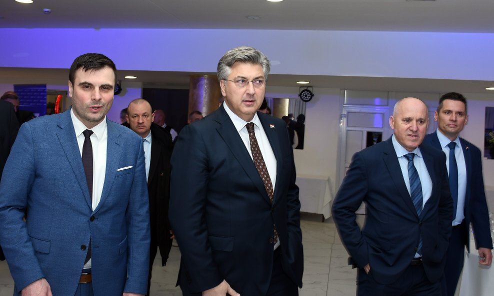 Ivan Celjak, Andrej Plenković i Branko Bačić