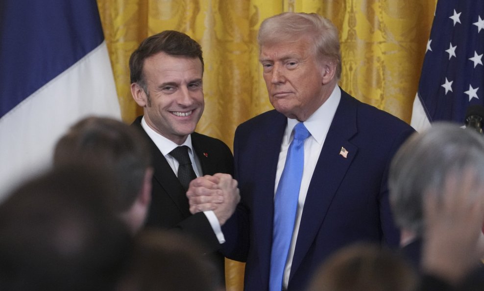 Emmanuel Macron, Donald Trump