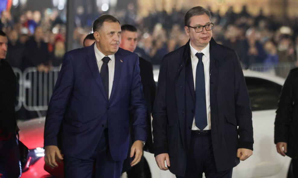 Milorad Dodik i Aleksandar Vučić