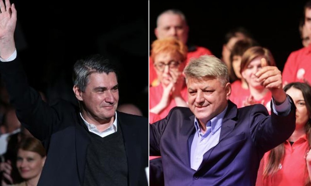 Zoran MIlanović i Zlatko Komadina, kandidati za predsjednika SDP-a