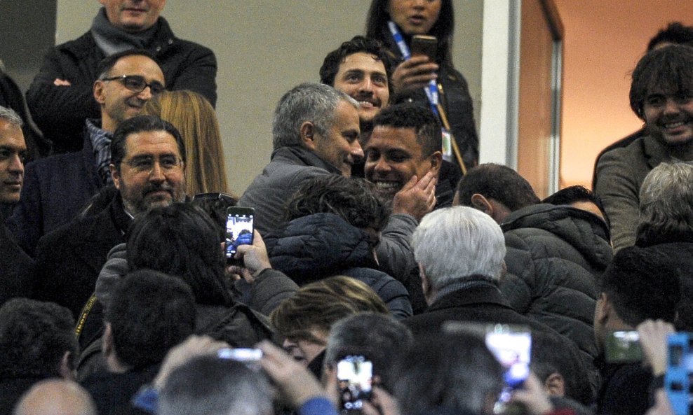 Mourinho i Ronaldo Nazario