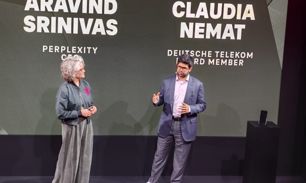 Claudia Nemat i Aravid Srinivas