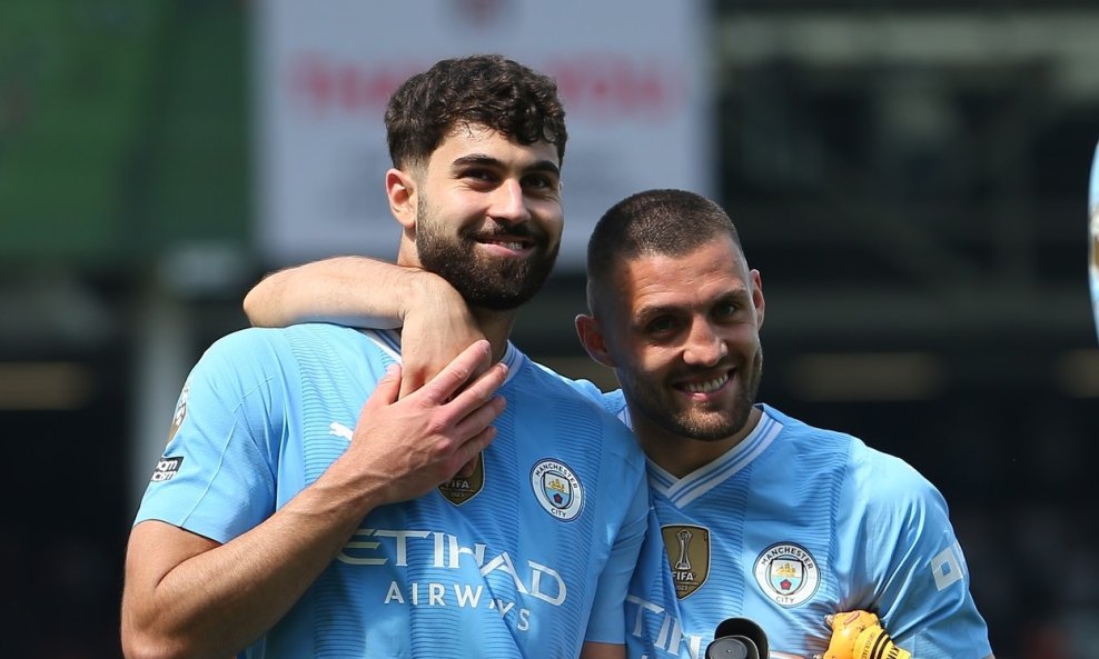 Joško Gvardiol i Mateo Kovačić Manchester City