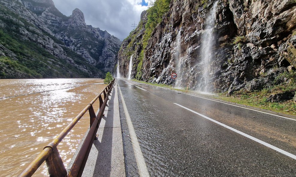 Jablanica tijekom poplave 2024.