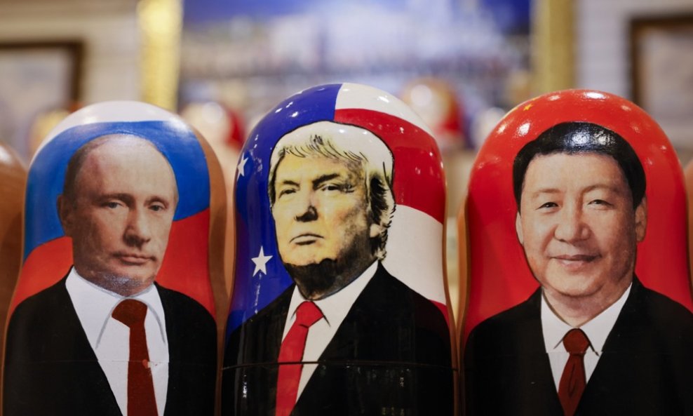 Vladimir Putin, Donald Trump, Xi Jinping