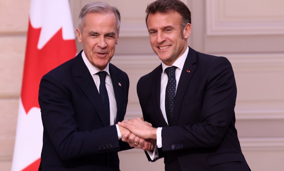 Mark Carney i Emmanuel Macron