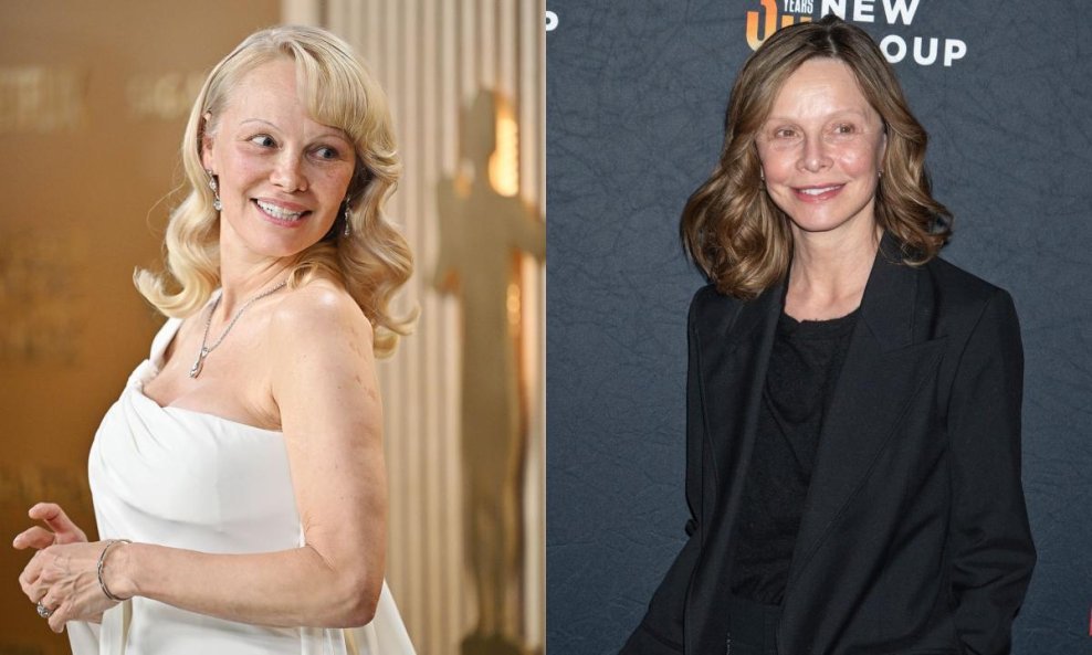 Pamela Anderson i Calista Flockhart