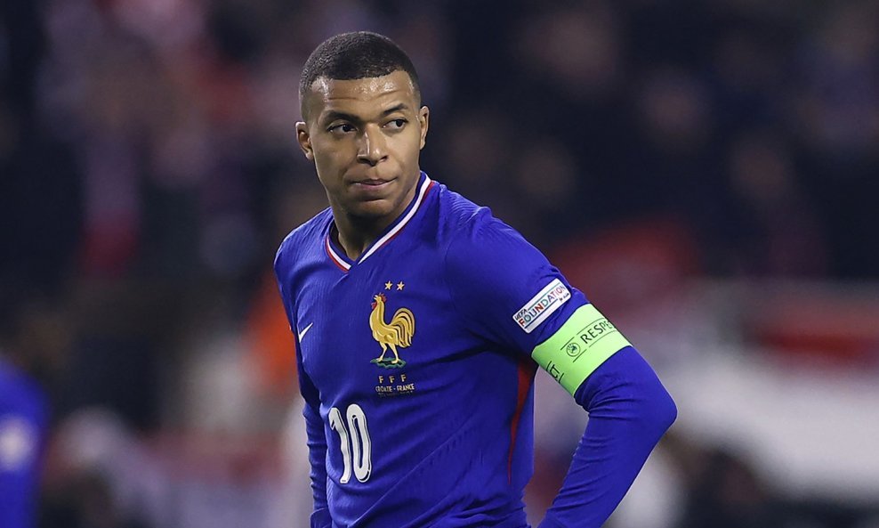 Kylian Mbappe Francuska