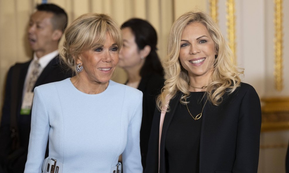 Tiphaine Auzière i Brigitte Macron