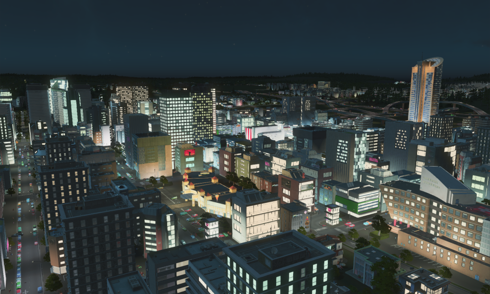 Cities Skylines After Dark