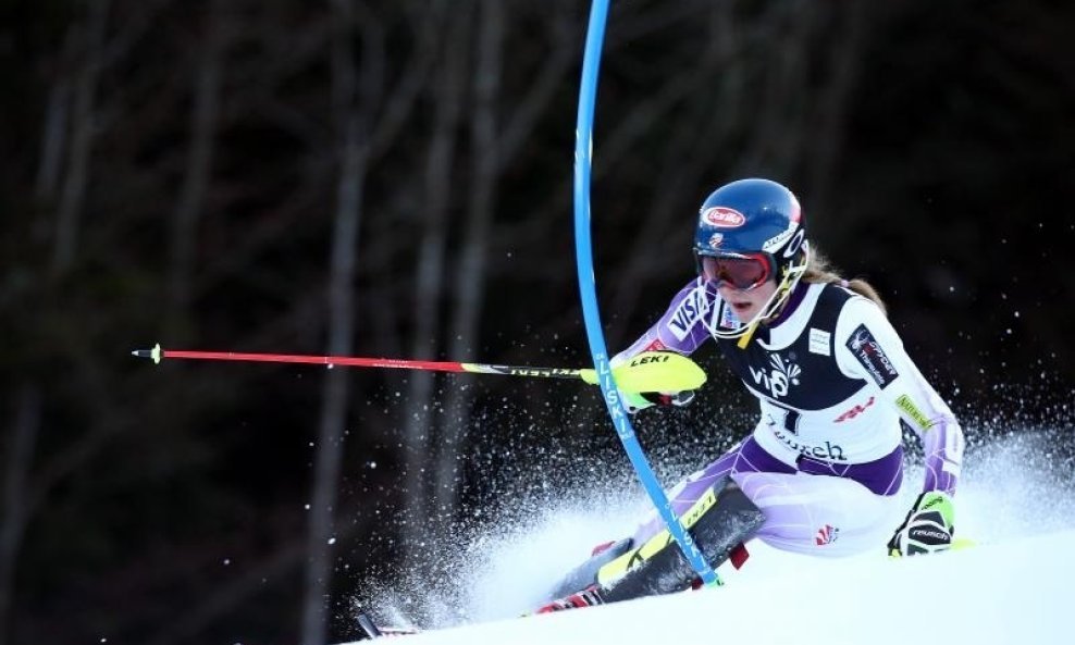 Mikaela Shiffrin u prvoj vožnji