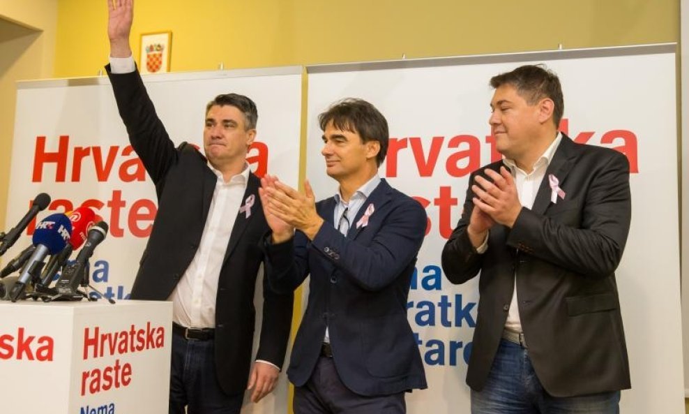 Zoran Milanović, Branko Grčić, Boris Lalovac